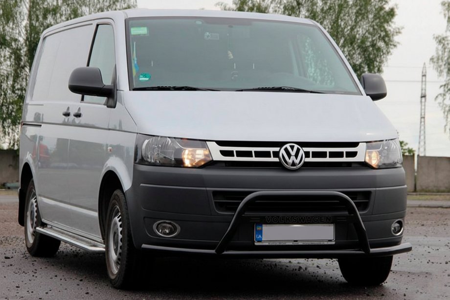 Volkswagen T5 2010–2015 Bullbar WT007ST Black (roestvrij staal) Image