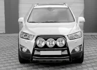 Chevrolet Trax 2012–2023 RVS frontbeugel WT018 Black (RVS) foto 1