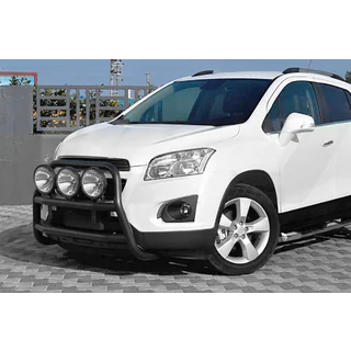 RVS frontbeugel WT018 Black (RVS) foto 3