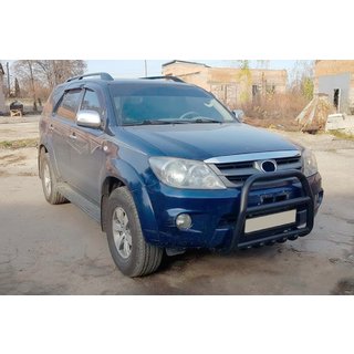 Bullbar F12-11 Black (RVS) Toyota Fortuner 2006–2015 foto 2