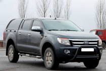 Ford Ranger 2011–2022 RVS frontbeugel WT022 Black (roestvrij staal) foto 2