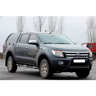 RVS frontbeugel WT022 Black (roestvrij staal) Ford Ranger 2011–2022 foto 2