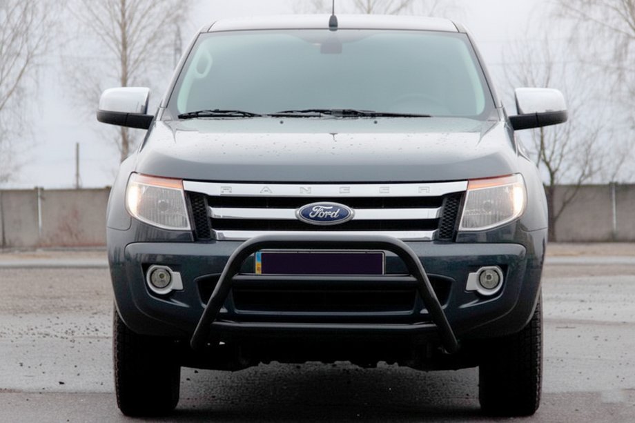 Ford Ranger 2011–2022 RVS frontbeugel WT022 Black (roestvrij staal) Image