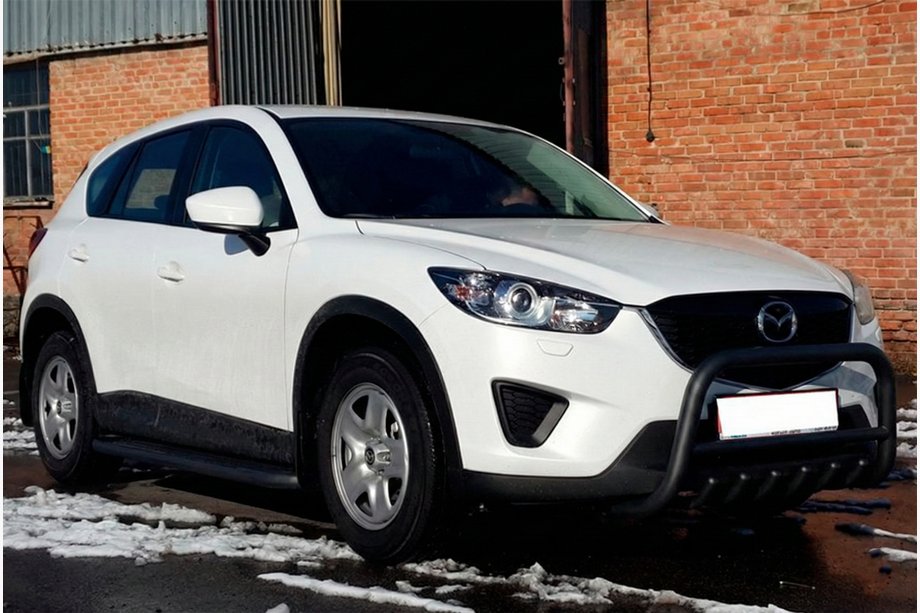 Mazda CX-5 2012–2017 Bullbar WT021 Black (RVS) Image