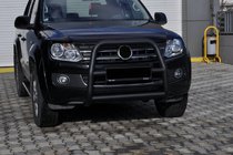 Volkswagen Amarok 2010–2022 Bullbar VL001 Black (roestvrij staal) foto 3