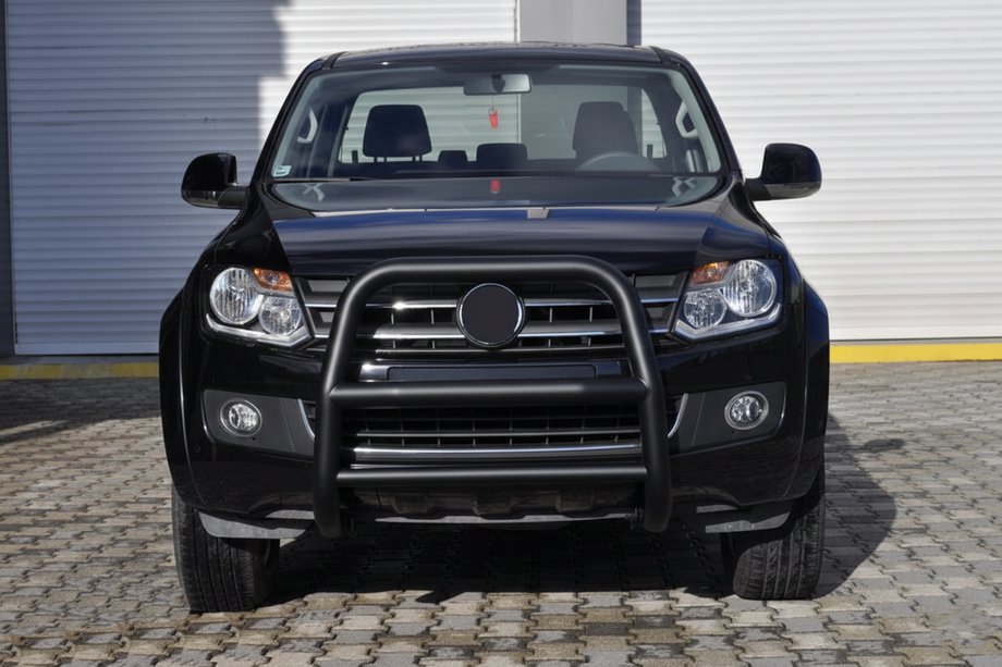 Volkswagen Amarok 2010–2022 Bullbar VL001 Black (roestvrij staal) Image