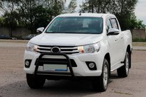 Toyota Hilux 2015– Voorbullbar WT023 Black (RVS) foto 2