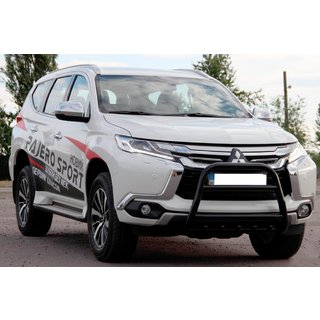 Bullbar WT008 Black (RVS) Mitsubishi Pajero Sport 2015– foto 3