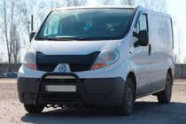 Nissan Primastar 2002–2014 Bullbar QT-Spec Black (RVS) foto 3