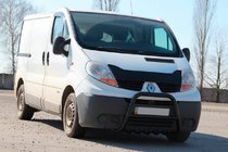 Nissan Primastar 2002–2014 Bullbar QT-Spec Black (RVS) foto 2