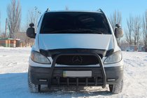Mercedes Vito W639 2004–2014 Bullbar XL-WT025 Black (roestvrij staal) foto 2