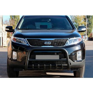 Bullbar WT021 Black (RVS) Kia Sorento II XM 2009–2014 foto 2