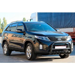 Bullbar WT021 Black (RVS) Kia Sorento II XM 2009–2014 foto 3
