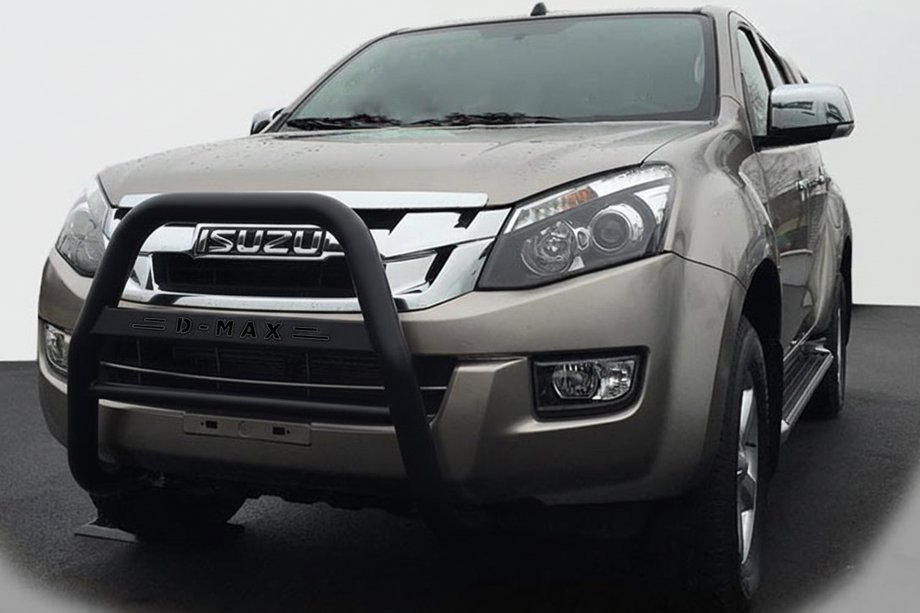 Isuzu D-Max 2011–2019 Bullbar voorzijde QT008 Black (RVS) Image