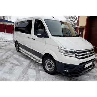 Frontbeschermbeugel ST085 Black (RVS) Volkswagen Crafter 2016– foto 2