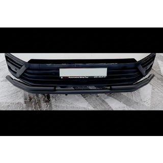 Voorbumperbescherming ST008 Black (RVS)