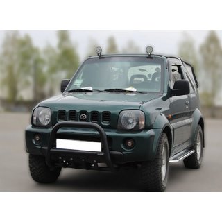 Bullbar F2-01 Black (roestvrij staal) Suzuki Jimny 1998–2018 foto 3