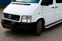 Volkswagen LT 1995–2006 Bullbar Kelebek WT011 Black (roestvrij staal) foto 3