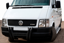 Volkswagen LT 1995–2006 Bullbar Kelebek WT011 Black (roestvrij staal) foto 1