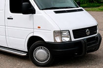 Volkswagen LT 1995–2006 Bullbar Kelebek WT011 Black (roestvrij staal) foto 2
