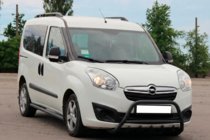 Opel Combo 2012–2018 Bullbar Black (RVS) foto 2