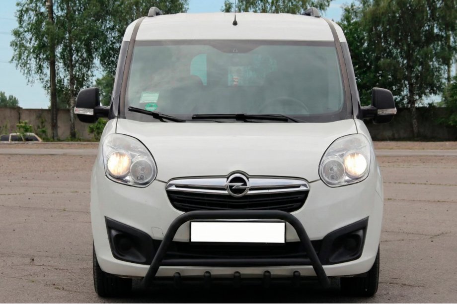 Opel Combo 2012–2018 Bullbar Black (RVS) Image
