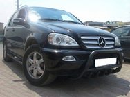 Mercedes ML W163 1997–2005 Bullbar Black (RVS) foto 1