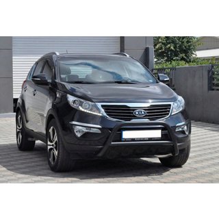 Bullbar WT006 Black (RVS) Kia Sportage 2010–2015 foto 1