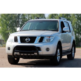 Bullbar WT008 Black (RVS) Nissan Pathfinder R51 2005–2014 foto 4