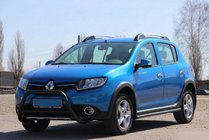 Dacia Sandero 2013–2020 Voorbumperbeugel WT006 Black (RVS) foto 5