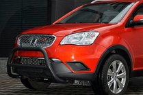 SsangYong Korando 2010–2019 Bullbar WT005 Black (RVS) foto 3