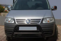 Volkswagen Caddy 2004–2010 Bullbar WT005 Black (RVS) foto 1