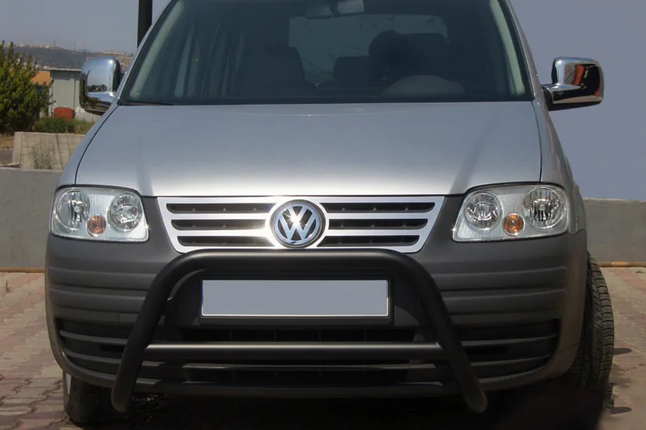 Volkswagen Caddy 2004–2010 Bullbar WT005 Black (RVS) Image