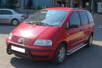 Volkswagen Sharan 1995–2010 Bullbar WT005 Black (RVS) foto 2