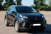 Kia Sportage 2015–2021 Bullbar WT006 Black (RVS) foto 2