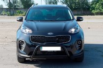 Kia Sportage 2015–2021 Bullbar WT006 Black (RVS) foto 1