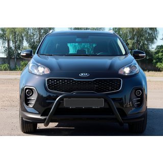 Bullbar WT006 Black (RVS) Kia Sportage 2015–2021 foto 4