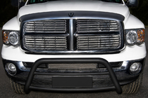 Dodge RAM (DR/DH/D1/DC/DM) 2002–2009 Frontbeugel WT005 Black (RVS) foto 1