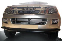 Isuzu D-Max 2011–2019 Frontbeschermbeugel ST014 Black (RVS) foto 1