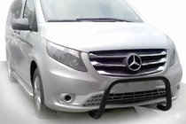 Mercedes Vito/V-klasse W447 2014– Bullbar WT005 Black (RVS) foto 1