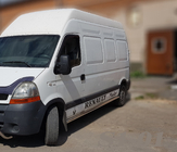 Renault Master 1998–2010 Sidebars (2 stuks, RVS) Lange wielbasis foto 2