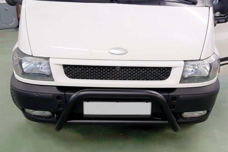 Ford Transit 2000–2014 Bullbar WT006 Black (RVS) Image
