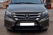 Mercedes Vito/V-klasse W447 2014– Bullbar WT006 Black (RVS) foto 3