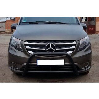Bullbar WT006 Black (RVS) Mercedes Vito/V-klasse W447 2014– foto 3