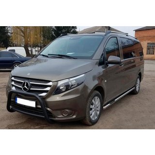 Bullbar WT006 Black (RVS) Mercedes Vito/V-klasse W447 2014– foto 2
