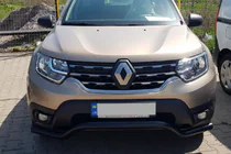 Dacia Duster 2018–2024 Voor bullbar WT008 Black (RVS) foto 3