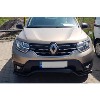 Voor bullbar WT008 Black (RVS) Renault Duster 2018–2024 foto 3