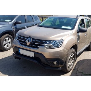 Voor bullbar WT008 Black (RVS) Renault Duster 2018–2024 foto 1