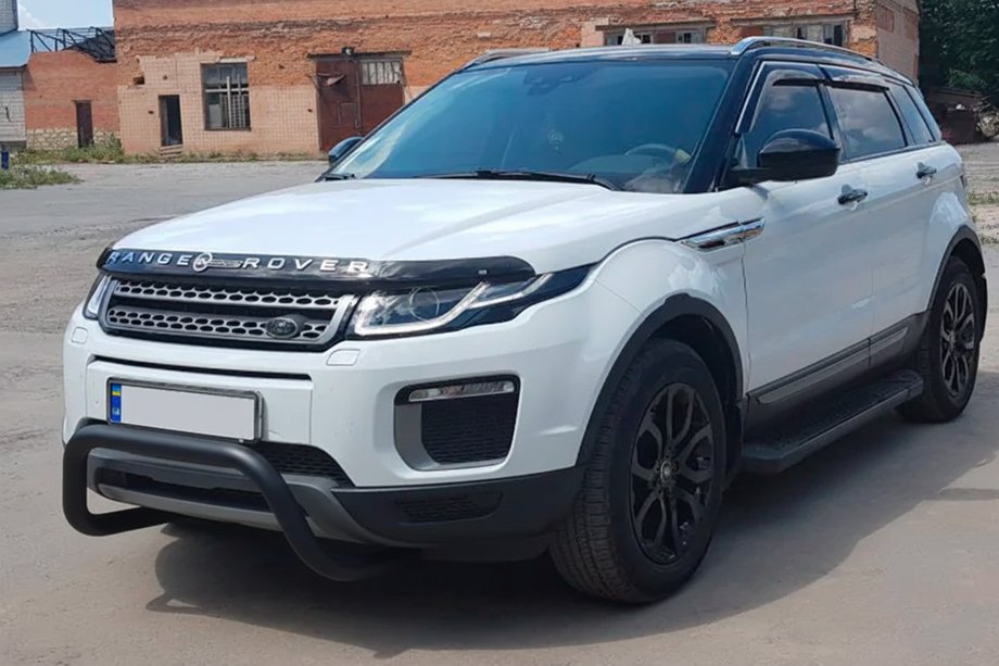 Range Rover Evoque 2012–2018 Bullbar WT005 Black (RVS) Image