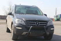Mercedes ML W164 2005–2011 Frontbeugel WT006 Black (RVS) foto 2